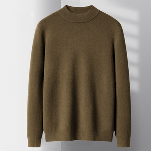 Nouveau style 2026 – Pulls pour hommes à col montant et demi-fermeture éclair, pull Paul tricoté décontracté - Product Image 2