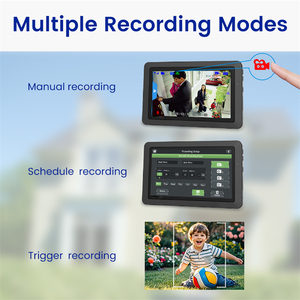 <span class=keywords><strong>2025</strong></span> siêu rõ ràng 1080P an ninh đèn pha máy ảnh 7 inch màn hình tầm nhìn ban đêm tự động theo dõi dữ liệu thẻ sd cho giám sát kinh doanh - Product Image 5