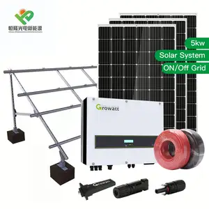 Plante solaire lié au réseau, 1MW, 10MW, 100MW, système de stockage d'énergie solaire