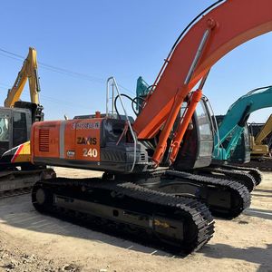 Excavadora de orugas Hitachi ZX240 usada, piezas de repuesto originales, excavadora 240 con motor original, bomba de caja de cambios, engranaje de núcleo PLC - Product Image 2