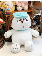 Peluche chien Olaf Snoopyed japonais mignon, poupée de dessin animé, grand oreiller de couchage, cadeau pour enfant fille