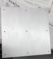 Équipement de chauffage par induction en aluminium sur mesure, plaque froide liquide, soudage par friction, résine époxy et vis, plaque de refroidissement à eau