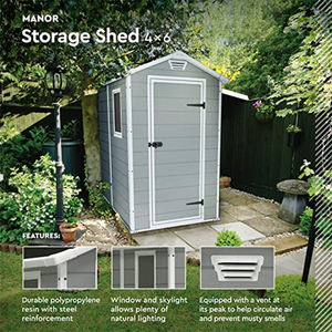 Eco Friendly Customized Agriculture Outdoor <strong>Storage</strong> Outdoor Tool <strong>Storage</strong> Shed Waterproof Shed Outdoor - Product Image 4