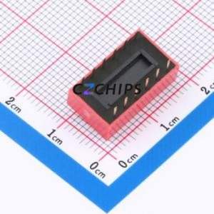TA-06 DIP Switch Through hole Component (THT) Switch ( Number of Switch Sections: 6 )( Lead Spacing: 2.54mm ) - Product Image 2