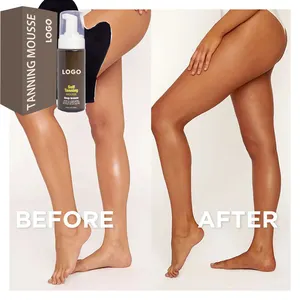 Cura del corpo Quick Sunless bronzo corpo anguria profumata Mousse autoabbronzante schiuma Mousse autoabbronzante