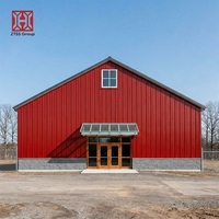 Services de Traitement par Soudage, Découpe et Pliage de Structures en Acier Préfabriquées pour Ateliers et Entrepôts en Acier Léger à Bas Prix ZTSS, Conformes aux Normes ASTM