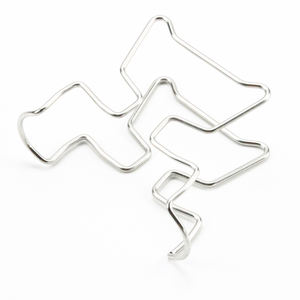 Hengsheng tel şekillendirme filtre kahve tutucu damlatıcı standı üzerine dökün el damla Metal - Product Image 2