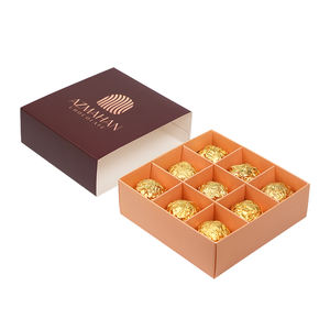 Tiroir Boîtes à biscuits en papier kraft écologique Emballage personnalisé biodégradable pour la boulangerie artisanale et les collations biologiques - Product Image 6