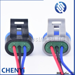 TPS için 3 Pin otomatik krank mili pozisyon sensörü su geçirmez bağlayıcı kablolama soket kablo demeti 12162182 12162185 12162280 12162197 - Product Image 6