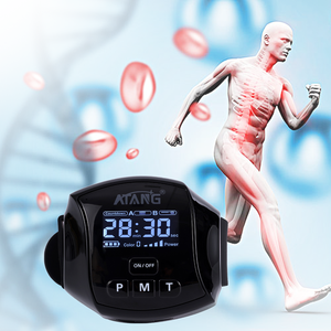 Montre laser à faible intensité 650 nm LLLT, favorise la prévention de l'hyperglycémie, de la tension artérielle, du cholestérol et des accidents vasculaires cérébraux - Product Image 1
