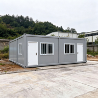 Casa Contenedor de 40 pies, Instalación Rápida y Eficiente, Vivienda Prefabricada Insonorizada, Escuela, Tienda Temporal Urbana