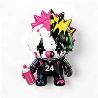 Figurine d'art promotionnelle personnalisable en PVC et ABS, Clown Chaos, boîte mystère, 8 cm, à collectionner pour garçons de 14 ans et plus