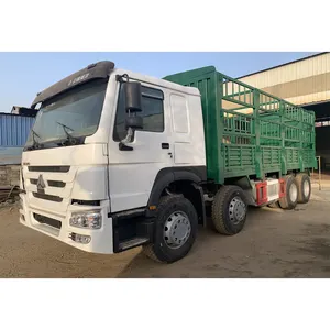 Sinotruk Heavy Truck 8*4 50ton Diesel Right-handed Driving 375hp Usesd Cargo Truck For Sale