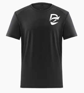 เสื้อยืดกีฬาแขนสั้นโพลีเอสเตอร์ ZEDE แห้งเร็ว ขายส่ง พร้อมโลโก้ที่ไหล่ สามารถปรับแต่งการพิมพ์ได้ จากโรงงานผู้ผลิต - Product Image 4