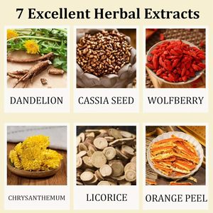 100% bồ công anh tự nhiên Wolfberry Trà 7 loại thảo mộc chiết xuất thận gan sức Khỏe 10g * 12 Teabags - Product Image 6