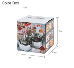 <span class=keywords><strong>Emporte</strong></span>-pièce en acier inoxydable, 6 pièces, pour couper les biscuits, gâteaux, moules pour la cuisson - Product Image 6