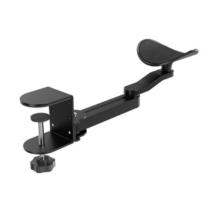 โต๊ะต่อขยายวางแขนแบบ Ergonomic พร้อมแผ่นรองเมาส์ รองรับข้อมือ ปรับความสูงได้ ไม่ต้องเจาะ เหมาะสำหรับใช้ในสำนักงานและห้องเรียน - Product Image 1