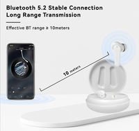 Écouteurs sans fil supra-auriculaires avec ANC, prise en charge AAC, transducteur dynamique, étanchéité IPX5, commandes tactiles pour DJ et gaming