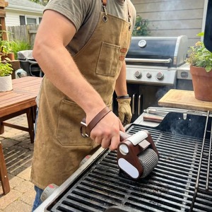 <span class=keywords><strong>Limpiador</strong></span> <span class=keywords><strong>de</strong></span> Parrilla Eléctrico Recargable con Luz LED, Cepillo <span class=keywords><strong>de</strong></span> Acero Inoxidable para Limpiar Parrillas, Cepillo Desmontable para Limpiar Barbacoas - Product Image 2