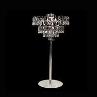 Lampe de sol en cristal en spirale dorée, éclairage de chemin de mariage, centre de table décoratif pour banquets et événements