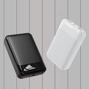 Batterie externe portable 10000 mAh avec port Type C bidirectionnel, logo couleur, vente en gros - Product Image 2