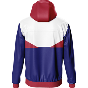 Blouson bomber moderne à capuche avec design imperméable et éco-responsable pour tenues quotidiennes, vêtement d'extérieur printemps toutes saisons - Product Image 6