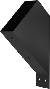 Staffe Pergola, 8 Pack staffa di supporto ad angolo di 45 gradi, attacco connettore resistente per 2 ''x 4'' montanti in legno - Product Image 3