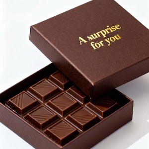 Caja Magnética Cuadrada Rígida Reciclable de 2 mm de Grosor, Personalizada y Elegante, para Empaque de Chocolate - Product Image 6