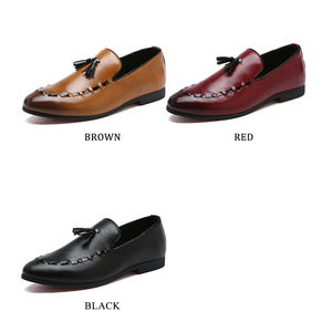 Mocassins à pampilles pour hommes et femmes, grandes tailles 37-48, design élégant - Product Image 6