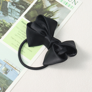 Accessori per capelli personalizzati per bambini <span class=keywords><strong>con</strong></span> fiocco elastici per coda di cavallo per bambini cravatte per capelli <span class=keywords><strong>con</strong></span> fiocchi - Product Image 3