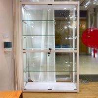 Vitrine en verre RGB Lights Vitrine de magasin pour un affichage efficace du produit