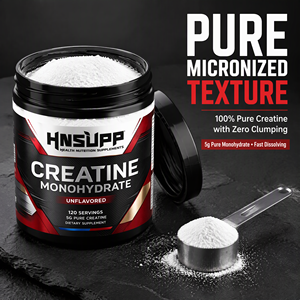 <span class=keywords><strong>Créatine</strong></span> monohydrate en poudre Muscle Feast Creapure, marque privée OEM, saveurs personnalisables - Product Image 2