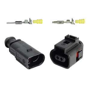 2Pin 1,5 мм автоматический 1J0973802 1J0973702 датчик температуры дефляции клапан водонепроницаемый гнездовой разъем - Product Image 1