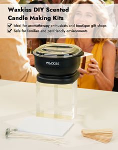 Paquete Ecológico para Hacer Velas Aromáticas para Sesiones Relajantes de Bricolaje con Cera de Soja Perfumada - Product Image 5