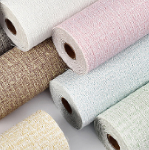 Beige rayé moulage <span class=keywords><strong>papier</strong></span> peint <span class=keywords><strong>papier</strong></span> plantes fleurs elle croit qu'elle pourrait imperméable 3d auto-adhésif Stickers muraux - Product Image 3