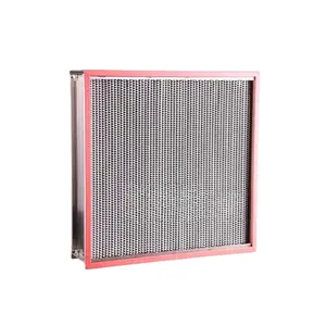 Hot selling deep pleated heat resistant air filter HEPA high temperature resistant and efficient air filter