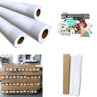 Papier de sublimation à séchage rapide 100 g/m², 36 x 44 pouces, rouleau de 100 m, prix de gros pour la numérisation