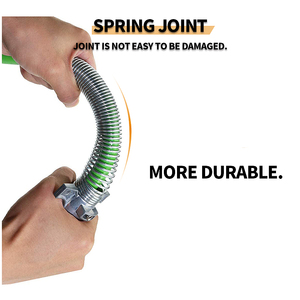 สายไฟพ่วงแบบขด7ทาง15FT สายไฟฟ้ากึ่งรถบรรทุกชุดประกอบรถแทรกเตอร์สายไฟสีดำสำหรับงานหนัก - Product Image 2