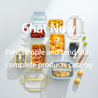 ANYA Nouveaux Contenants en Plastique Personnalisables avec Logo pour Fruits et Légumes, Boîtes de Rangement Hermétiques pour Fruits Rouges avec Panier Égouttoir, Direct Usine