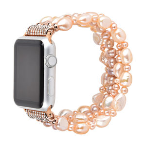 <span class=keywords><strong>Bracelet</strong></span> de montre en perles fait à la main pour <span class=keywords><strong>Apple</strong></span> <span class=keywords><strong>Watch</strong></span>, bijoux de luxe pour iWatch série 7 6 Se 5 4 3 - Product Image 3
