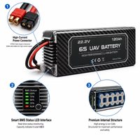 Baterai Drone UAV Densitas Energi Tinggi 6s 120Ah 5C 400Wh/kg Baterai Lithium untuk Pesawat Multirotor VTOL