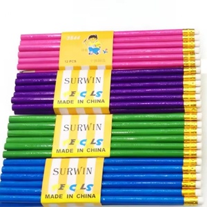 Juego de Escritura de Buena Calidad y Bajo Precio, Lápiz Suave y Borrador Limpio para Estudiantes, Lápiz de Madera para Uso en el Aula y la Oficina - Product Image 1