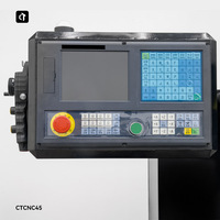 Machine de fraisage CNC verticale 3 axes CTCNC45, haute productivité, compacte, grande table de travail pour les écoles, les usines et l'usage domestique