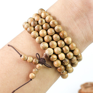 Vietnamese Agarwood <b>Bracelet</b> 108 Beads 8mm Round Unisex Everyday Wear Jewelry - Product Image 4