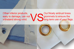 Bandera asiriana de 3x5, Bandera de Nylon de superpoliéster, doble cosido, calidad Premium, bandera asiriana de interior - Product Image 5