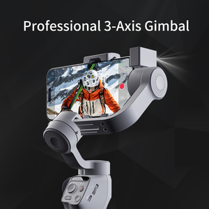 AI Tracking Smartphone Gimbal Gesture <b>Control</b> Capture 360. Inception Mode LCD Display Reverse Charging <b>for</b> Smartphones C50 AI - Product Image 3