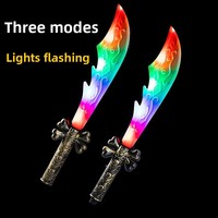 Épée lumineuse LED YT Pirate, jouet promotionnel, cadeaux, épée clignotante avec poignée pour Halloween et fêtes