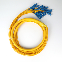 Kabel Patch Cord Fiber Optik 2.0/3.0-Core, Konektor LC SC APC UPC Pigtails, Peralatan Berkualitas Tinggi Hongsheng Bersertifikasi TLC FTTH