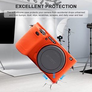 Étui YEAH pour appareil photo numérique <span class=keywords><strong>Sony</strong></span> Alpha A6500 ILCE-<span class=keywords><strong>6500</strong></span>, coque de protection en silicone souple anti-rayures - Product Image 3