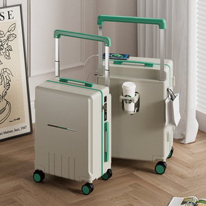 <strong>Multifunctional</strong> Wide-Handle Luggage 20inch Fashionable Lightweight Universal Wheel Travel <strong>Suitcase</strong> with TSA Lock trolley bag - Product Image 1